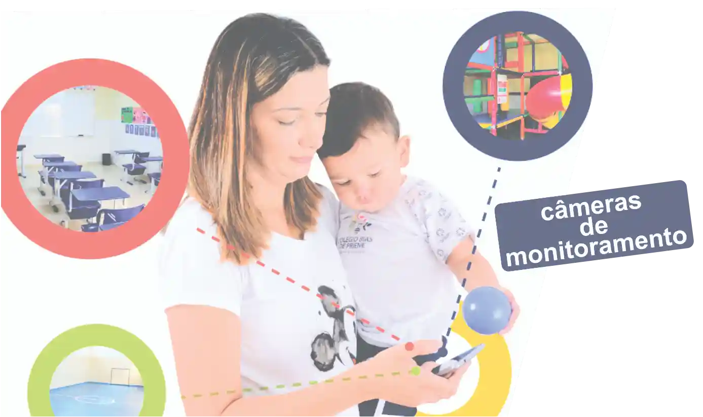PAIS TÊM SEGURANÇA E TRANQUILIDADE COM ACESSO ÀS CÂMERAS NA ESCOLA